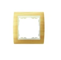 Рамка на 2 поста, S82, сосна - сл.кость Simon 82725-69