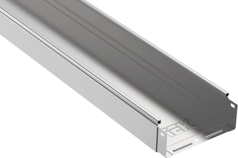 Лоток крашенный неперфорированный 80х100х3000 IEK CLNK10-080-100-3 Лоток крашенный неперфорированный 80х100х3000 IEK CLNK10-080-100-3