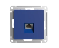ATLASDESIGN РОЗЕТКА компьютерная RJ45, кат. 5Е, механизм, АКВАМАРИН Systeme Electric ATN001183