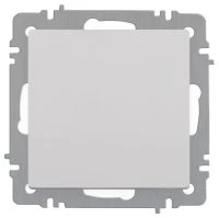 Переключатель Intro Accent 6-103-01 , 10А-250В, IP20, СУ, AL/CU, белый Б0063450 Переключатель Intro Accent 6-103-01 , 10А-250В, IP20, СУ, AL/CU, белый Б0063450