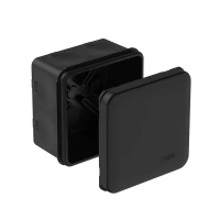 MultiBox Коробка распределительная с мембранными вводами IP66 70х70х42 Черная (со стикером) под пистолет Systeme Electric IMT352961