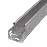 Лоток неперфорированный Стандарт INOX (AISI 409) 50х50х3000 (0,7 мм) (24 м/уп) Промрукав PR16.2409