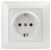 Розетка Intro Solo 4-202-06 с заземлением 2P+E Б0053654