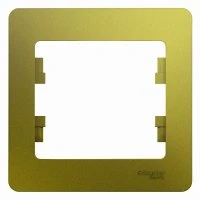 GLOSSA рамка 1-постовая фисташковый Systeme Electric GSL001001 GLOSSA рамка 1-постовая фисташковый Systeme Electric GSL001001