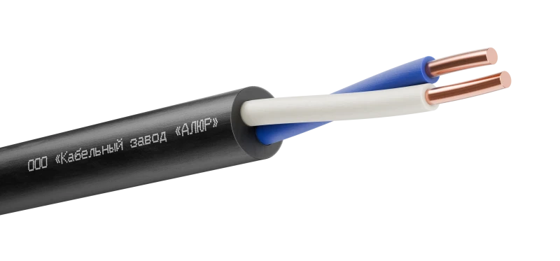 Кабель силовой ВВГнг(А)-LS 2х10 (N)-0.660 однопроволочный АЛЮР 00-00005270