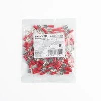 Наконечник плоский Изолированный (мама) РпИм 1,5-250, STEKKER (упаковка 100 шт) LD402-15250 39412