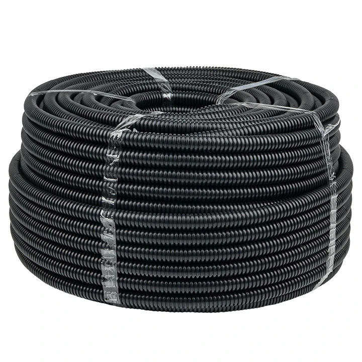 Труба гофрированная FPHF с зондом d50мм (20м.) черная Plast PROxima EKF FRHF-50 Труба гофрированная FPHF с зондом d50мм (20м.) черная Plast PROxima EKF FRHF-50