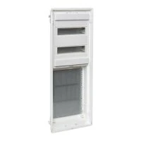 Основание комбинир. щита Nova (2 DIN-рейки + 3 монт. платы) 5 габарит IP41 EKF nv-cbase-2+3