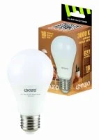 Лампа светодиодная LED 18Вт E27 3000K груша 230/50 ФАZА 5038387