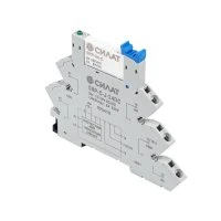 Релейный модуль 12-24V AC/DC пруж.зажим Силат 925410 Релейный модуль 12-24V AC/DC пруж.зажим Силат 925410