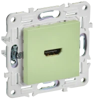 SKANDY Розетка HDMI SK-H01G мятный IEK SK-H10-K06