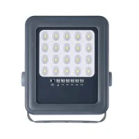 Прожектор светодиодный LED ДО-50Вт 6500К серый 800 Лм IP65 с солнечной панелью  JazzWay 5058460