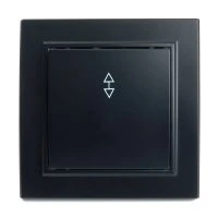 Переключатель одноклавишный, 250В, 10А, серия Эрна, черный, Stekker STEKKER PSW10-9005-03 39619 Переключатель одноклавишный, 250В, 10А, серия Эрна, черный, Stekker STEKKER PSW10-9005-03 39619