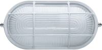Светильник НПП-60w термостойкий овальный с решеткой IP54 белый Navigator Group 94801 14721