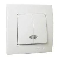 ВЫКЛЮЧАТЕЛЬ 1 КЛАВИШНЫЙ С ПОДСВЕТКОЙ LILLIUM NATURAL KARE Makel 32001023 ВЫКЛЮЧАТЕЛЬ 1 КЛАВИШНЫЙ С ПОДСВЕТКОЙ LILLIUM NATURAL KARE Makel 32001023