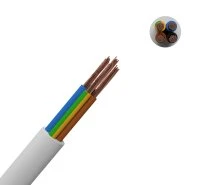 Провод ПВС 3х2,5+1х2,5 ГОСТ белый на барабане Партнер-Электро УТ-001370