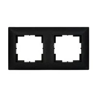 Мария Рамка двухместная МРФИ11.11.00.00 Антрацит Кунцево-Электро 110044