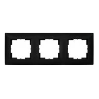 Мария Рамка трехместная МРФИ11.12.00.00 Антрацит Кунцево-Электро 110046