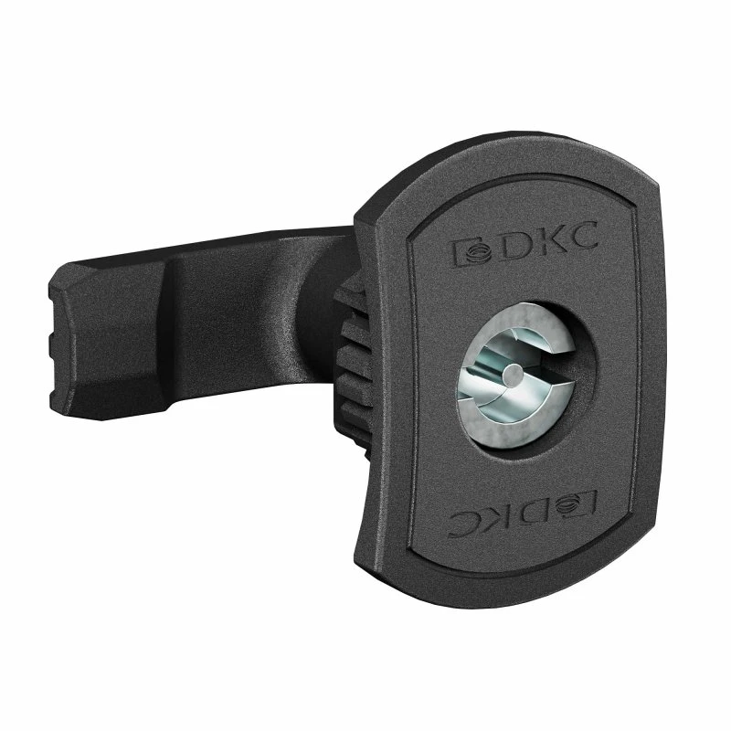 Замок для корпусов ST CE двойная бородка 3мм      черный DKC R5CE208 Замок для корпусов ST CE двойная бородка 3мм      черный DKC R5CE208