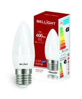 Лампа LED 7Вт 4000K 600Лм E27  Свеча Bellight BELLIGHT 88297825