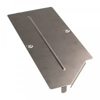 Крышка переходника левого Стандарт INOX (AISI 409) 500х400 Промрукав PR16.5654