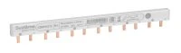 City9 Set Шина гребенчатая 2P (L1L2) шаг 18мм 12 модулей 63А Systeme Electric C9XPH212