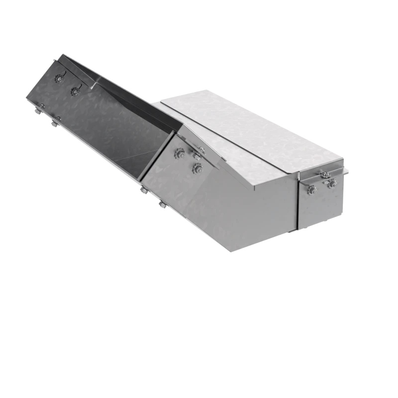 Короб угловой 45 вверх КУ45В.200.100.400.1,2.2 СОЭМИ Н7233210262