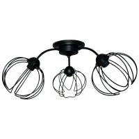 Светильник Долли 131 черный муар НПБ 01-3х60-198 Е27 ИУ Элетех 1005404562