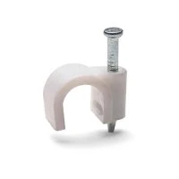 Скоба пластиковая СПК 6 (50шт) КВТ 49458