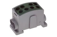 Клемма зелёная, 4 подключения 2,5-25мм 1000V 125А INPIN HL35/251P2WGR 00-00032752
