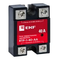 Реле твердотельное однофазное RTP-40-AA PROxima EKF rtp-1-40-aa Реле твердотельное однофазное RTP-40-AA PROxima EKF rtp-1-40-aa