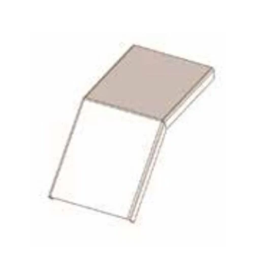 Крышка лотка КЛС 600х50-45 У3 для поворота трассы вниз на 45, окрашенная,  S1,5 Завод ЭМИ Курган П0000007856