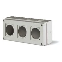 Корпус 3 поста с основанием 70х87мм M150 DKC DIS6721300 Корпус 3 поста с основанием 70х87мм M150 DKC DIS6721300