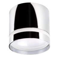 Светильник накладной, ARTON, цилиндр, 85х85х80мм, GX53, алюминий, хром, 59944 9, Ritter RITTER