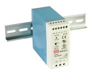 Блок питания AC-DC, 50Вт, вход 85-264V AC, 47-63Гц,120-370В DC, выход 5В,0-10A, рег. вых=0-+20%Uном, в кожухе на DIN-рейку Mean Well MDR-60-5 Т00252358