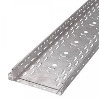Лоток перфорированный Стандарт INOX (AISI 409) 300х50х3000 (0,8 мм) (6 м/уп) Промрукав PR16.2420