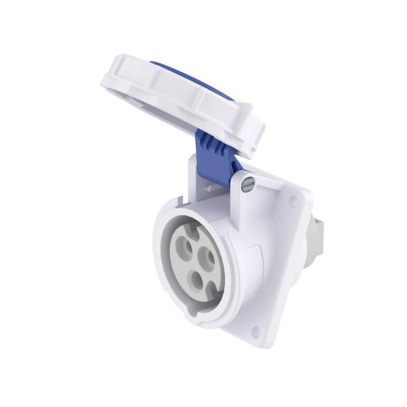 Розетка скрытой установки с наклоном IP67 16А 2P+E 230В DKC DIS4181663 Розетка скрытой установки с наклоном IP67 16А 2P+E 230В DKC DIS4181663
