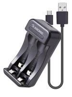 Зарядное устройство 1-2 AA/AAA питание от USB шнур. автомат., Космос KOC901USB