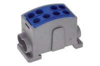 Клемма синяя, 4 подключения 2,5-25мм 1000V 125А INPIN HL35/251P2WBL 00-00032691