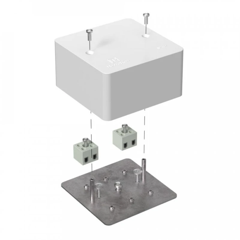 Коробка огнестойкая для кабель-канала 40-0460-FR2.5-4 Е15-Е120 85х85х45 Промрукав