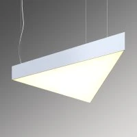Светильник светодиодный RVE-LBX-TRIO-1400-P (Треугольник 1400х1212х120мм 93Вт Подвесной 4000К Белый) RVElektro RVE00000390
