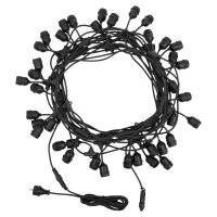 Belt-Light 2 жилы шаг 40 см подвесные патроны E27 влагостойкая IP65 Neon-Night 331-231
