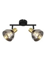 Светильник настенно-потолочный спот Kinge 7036-702 2 х E14 40 Вт поворотный Rivoli Б0052875