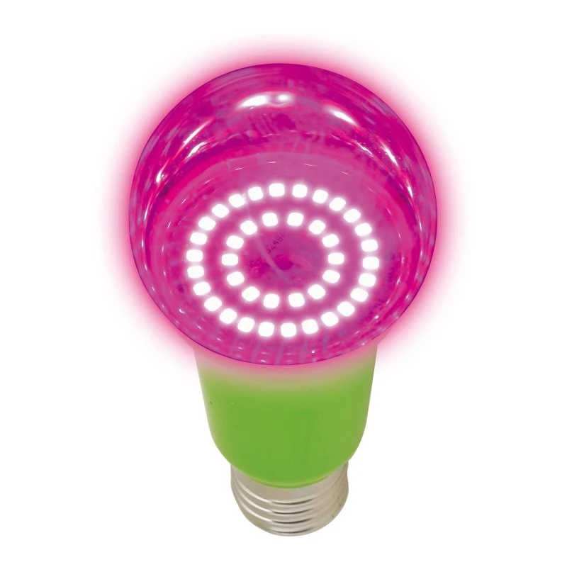 Лампа светодиодная для растений. LED-A60-15W/SPSB/E27/CL PLP30GR Форма A, прозрачная. Спектр для рассады и цветения. Картон. ТМ Uniel UL-00004582 Лампа светодиодная для растений. LED-A60-15W/SPSB/E27/CL PLP30GR Форма A, прозрачная. Спектр для рассады и цветения. Картон. ТМ Uniel UL-00004582