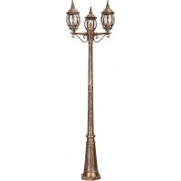 Светильник НТУ-3х100w столб Е27 IP44 черное золото FERON PL8115/81185 11243 Светильник НТУ-3х100w столб Е27 IP44 черное золото FERON PL8115/81185 11243