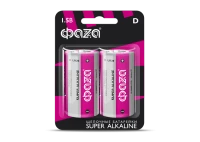Элемент питания LR20 Super Alkaline, блистер, 2шт. ФАZА 2858535