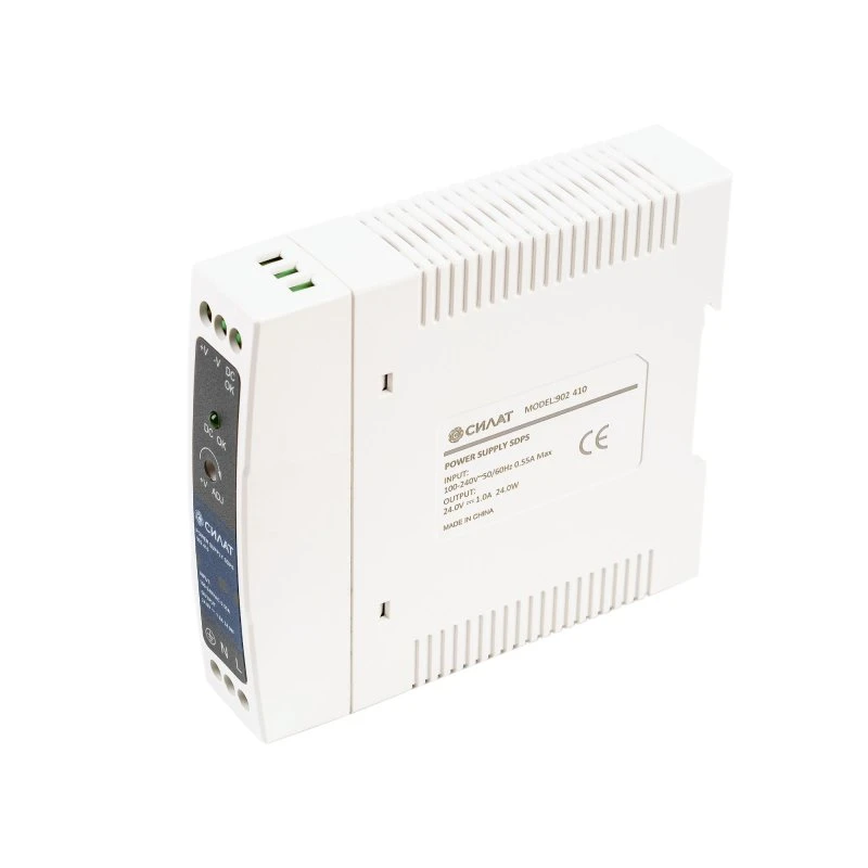 Блок питания на DIN-рейку,  24W, 1A, 24VDC / 90-264VAC Силат 902410 Блок питания на DIN-рейку,  24W, 1A, 24VDC / 90-264VAC Силат 902410