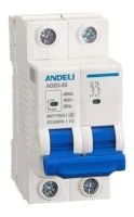 Выключатель автоматический 2P 32A 6кА тип D ADB3-63/2P ANDELI ADL01-889