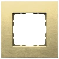 Рамка 1-постовая, алюминий Champagne Gold Jasmart G1001AG Рамка 1-постовая, алюминий Champagne Gold Jasmart G1001AG