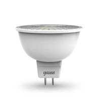 Лампа светодиодная LED 5 Вт 500 лм 3000К софит MR16 теплый GU5.3 AC 220В Black Gauss GAUSS 101505105 Лампа светодиодная LED 5 Вт 500 лм 3000К софит MR16 теплый GU5.3 AC 220В Black Gauss GAUSS 101505105